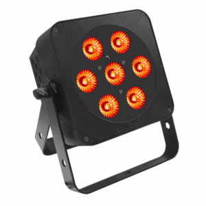 LEDJ Slimline 7HEX6 RGBWAUV