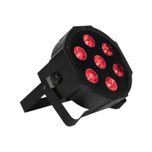 LED Slim Par 7 x 18w RGBWA+UV Par Can