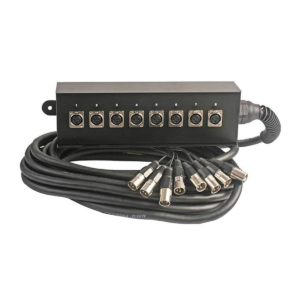 8 Way XLR Multicore Stage Box (10m)