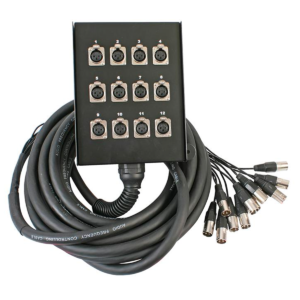 12 Way XLR Multicore Stage Box (10m)